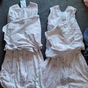 Two halo sleep swaddles 3-6 months size small
